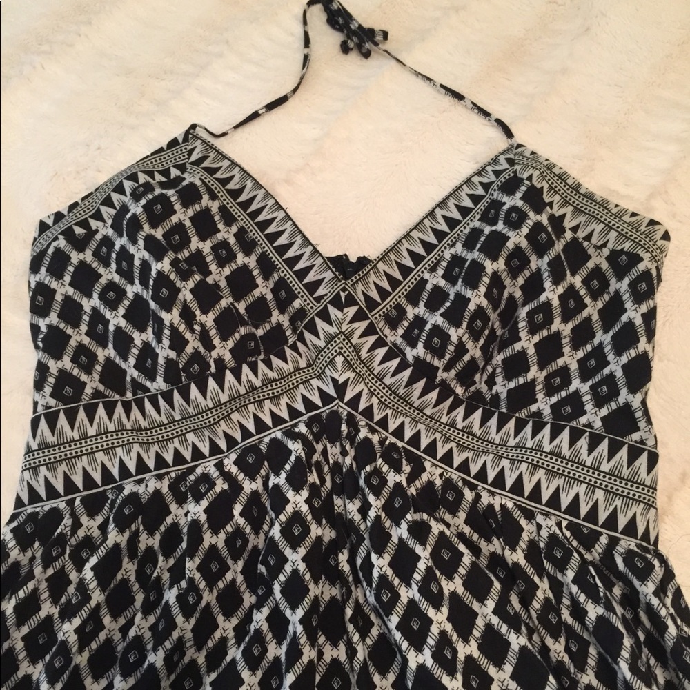 B. Moss Halter Dress